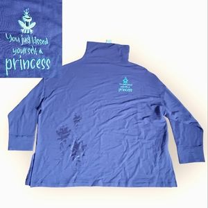 Disney store Oversized frog princess kiss soft jersey sleep shirt Size 1X